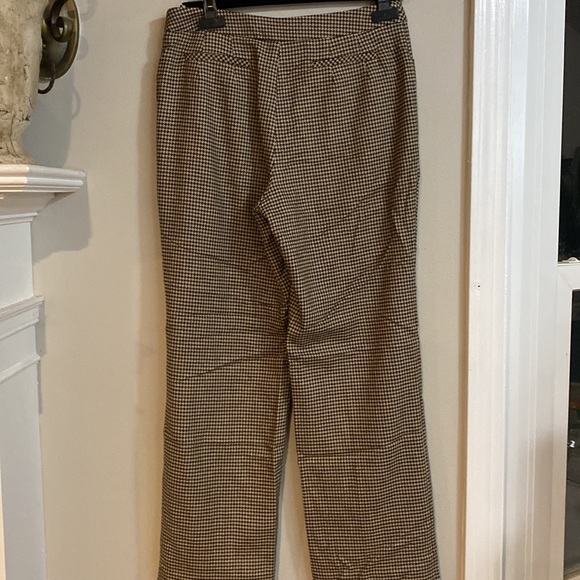 Houndstooth Dark brown and Tan Talbots dress pant - Picture 3 of 6